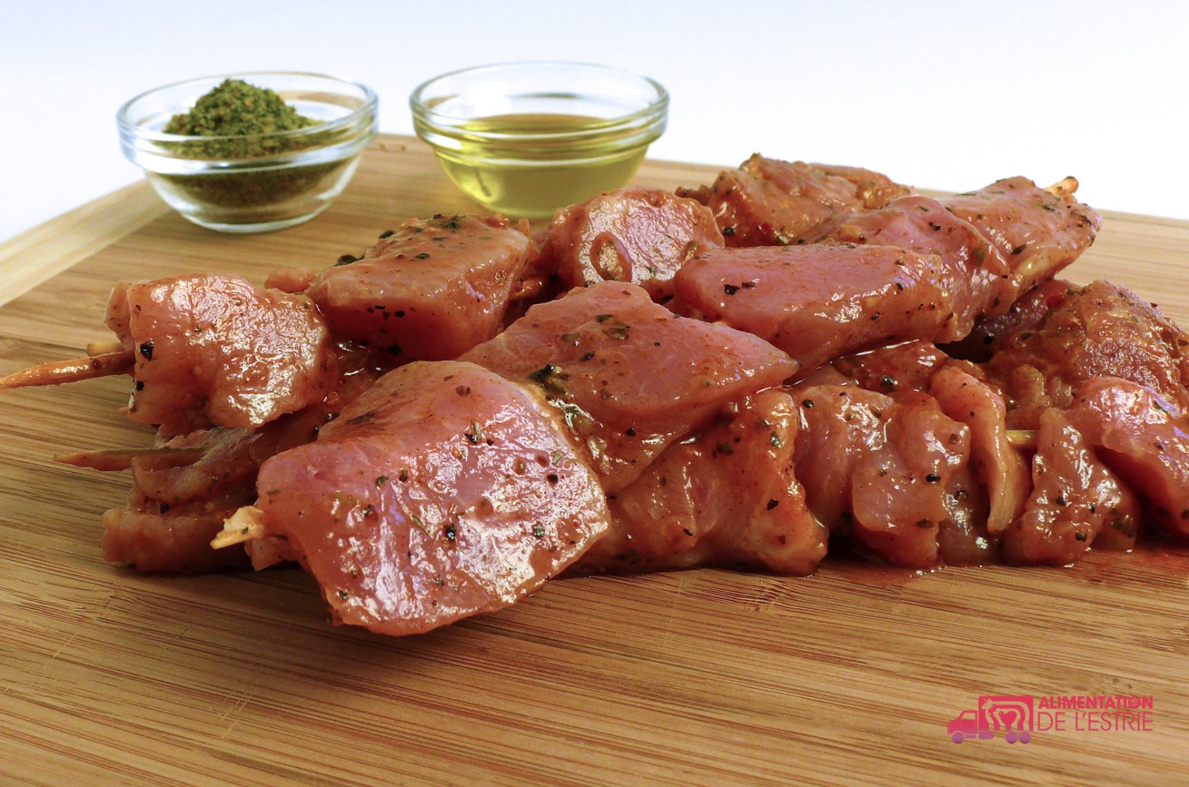 Souvlakis de Porc